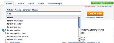 audiofanzine petites annonces.
